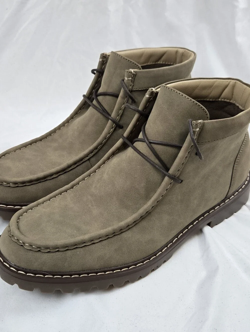 Sonoma Goods For Life Foster Men's Chukka Boots Size 11 Taupe New in Box